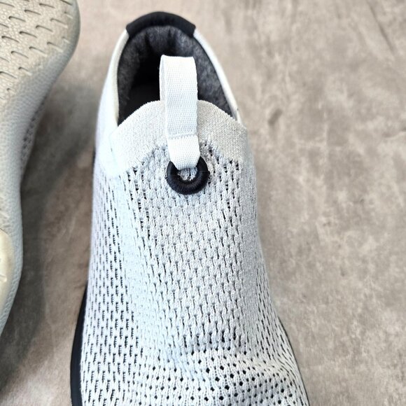 Allbirds Slip On Comfort Sneakers 9.5 White Stretch Mesh Athletic Sporty Shoes - Picture 10 of 12